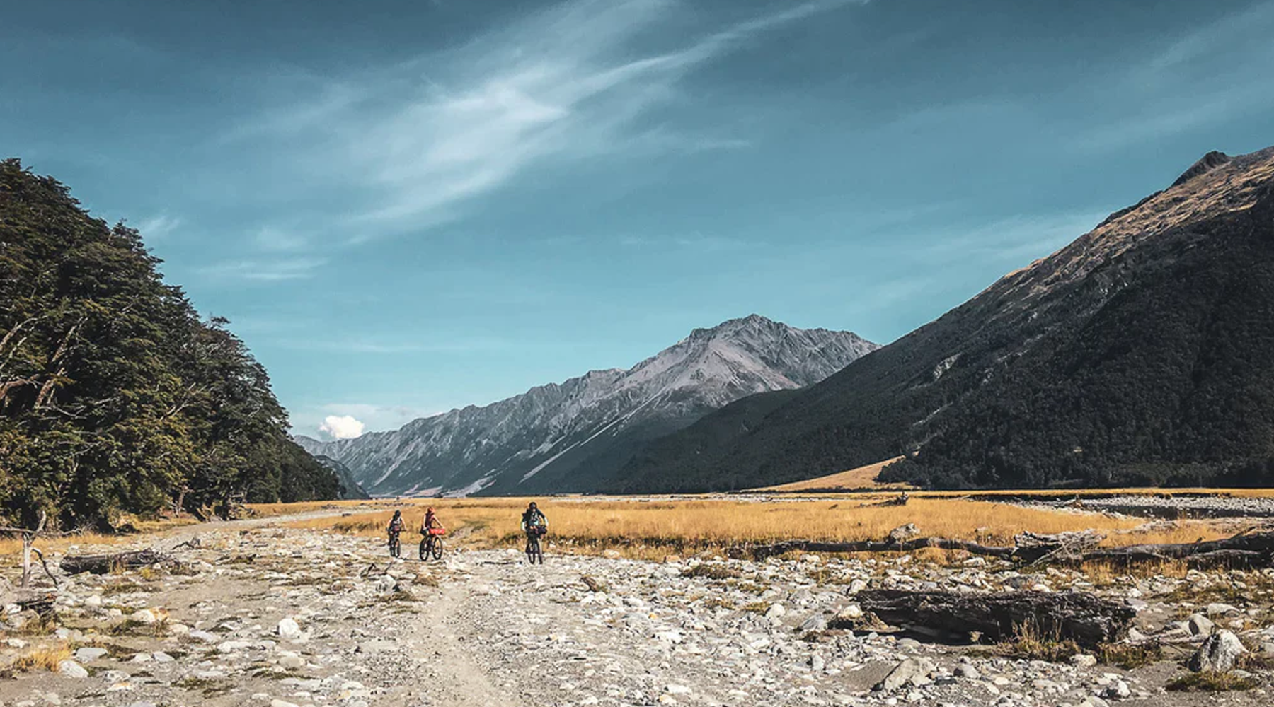 Bikepacking in the Hopkins Valley, New Zealand