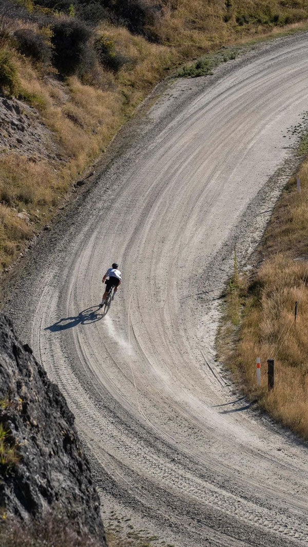Bikepacking gravel bike Cardrons, NZ.